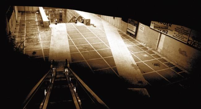 Photography titled "Subway entrance Por…" by Guy Jean Genevier Creative Photography, Original Artwork