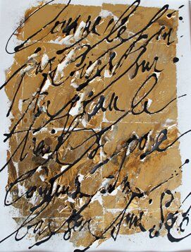 Peinture intitulée "" Comme le parcourt…" par Ann'Soco, Œuvre d'art originale, Autre