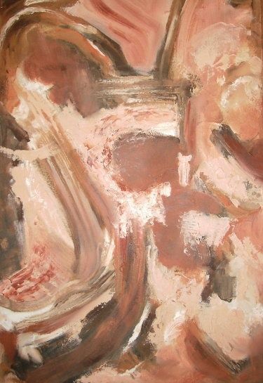 Painting titled "Brush Strokes" by Akber Sami, Original Artwork