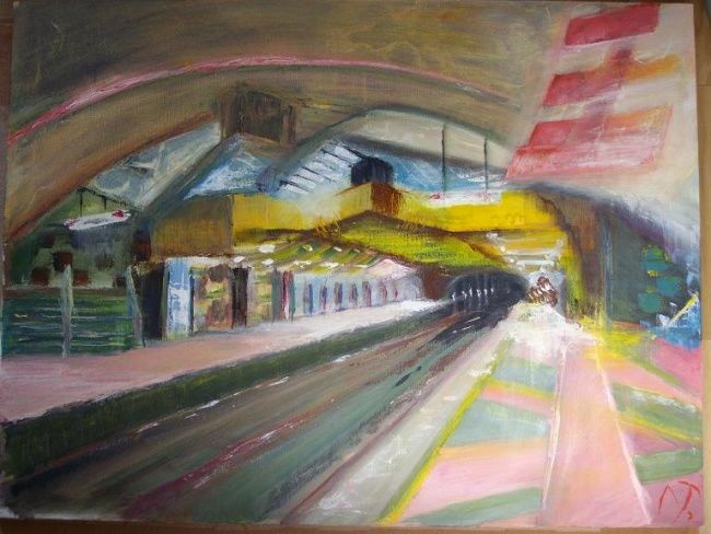 Peinture intitulée "IMGP0395.JPG" par Nathalie Torrents, Œuvre d'art originale
