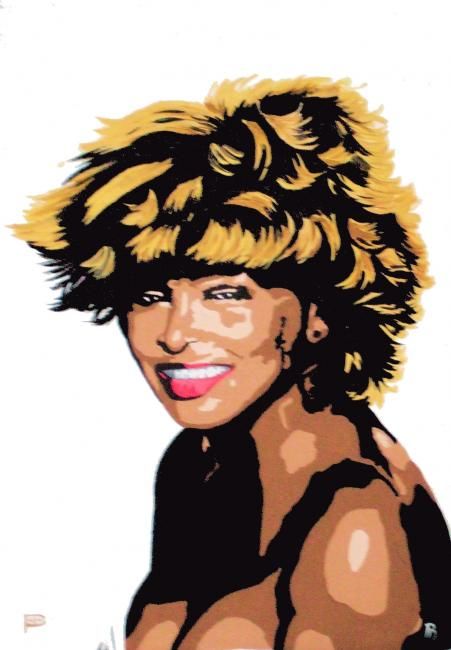 Painting titled "Tina" by Davo, Original Artwork