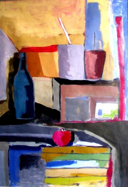 Painting titled "my room" by Ariani, Original Artwork