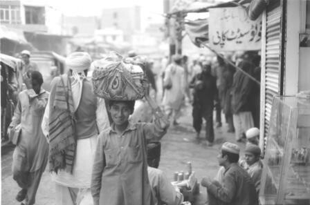 in the street in Old Town /Lahore