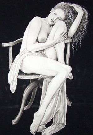 Painting titled "encre_3.jpg" by Jori Johnson, Original Artwork