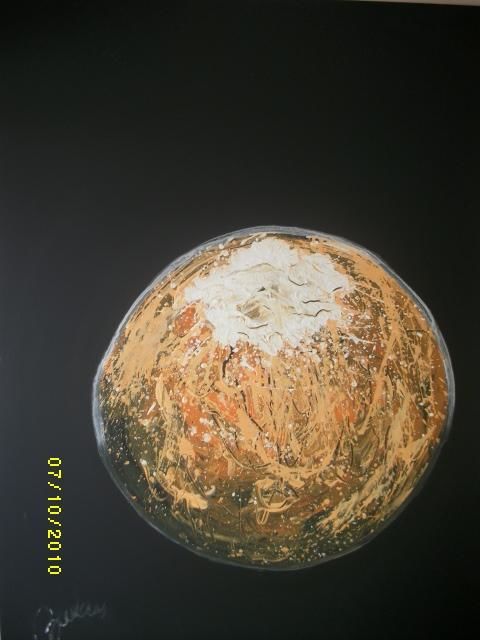 "Život marsa" başlıklı Tablo Rudolf Buday tarafından, Orijinal sanat