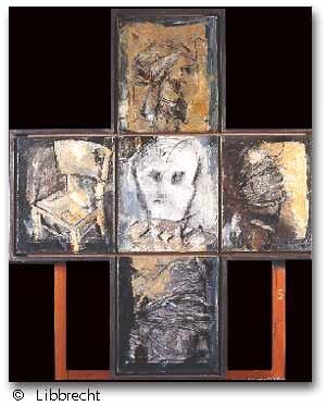 Painting titled "The chair" by Geo Libbrecht, Original Artwork