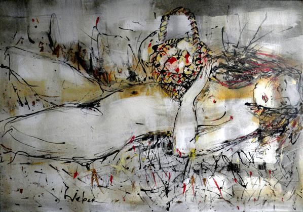 绘画,  27.6x39.4 in 
