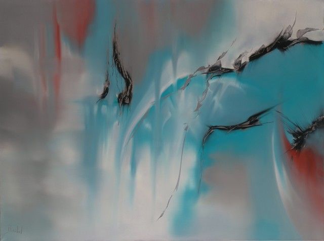 Painting titled "Ganymede" by Boschel, Original Artwork