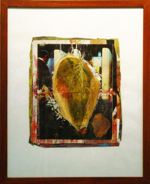 Collages getiteld "Végétal madalas n°2" door Vincent Sfg, Origineel Kunstwerk, Collages