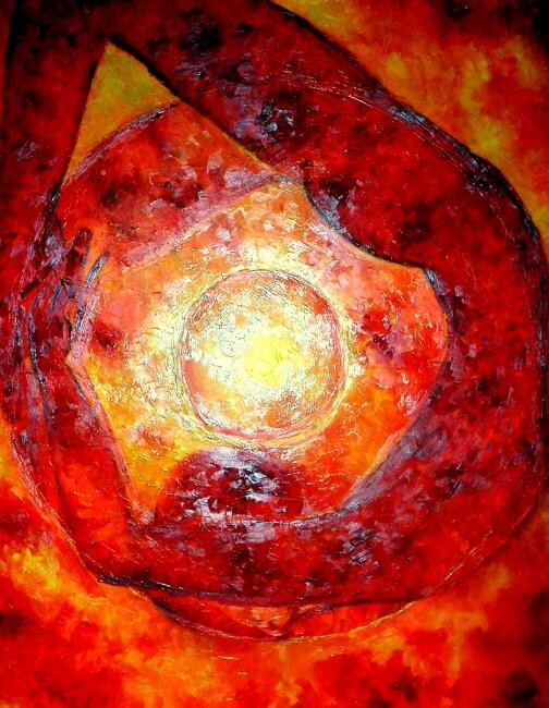 Zodiaque 绘画, 36.6x28.4 in