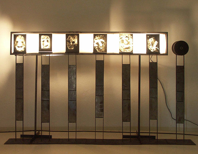 Sculpture titled "Mémoire d'Ombre" by Christian Cerisola, Original Artwork