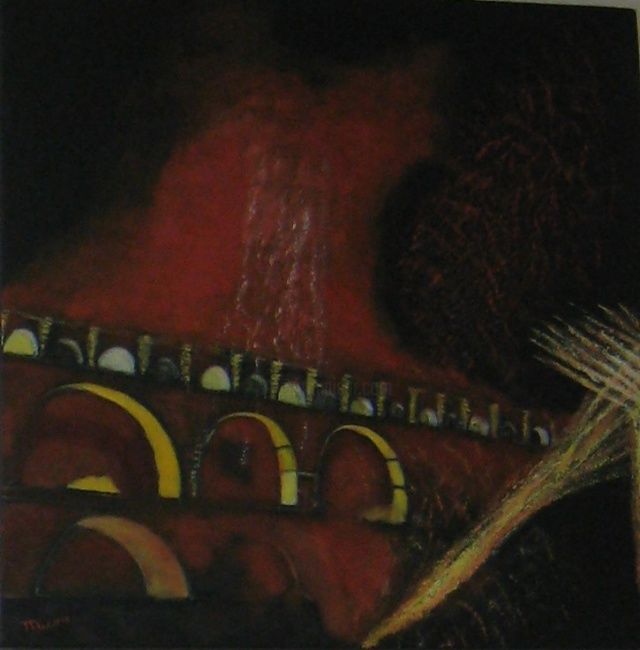 "dominantes rouges/j…" başlıklı Tablo Les Arts Pigmentés tarafından, Orijinal sanat