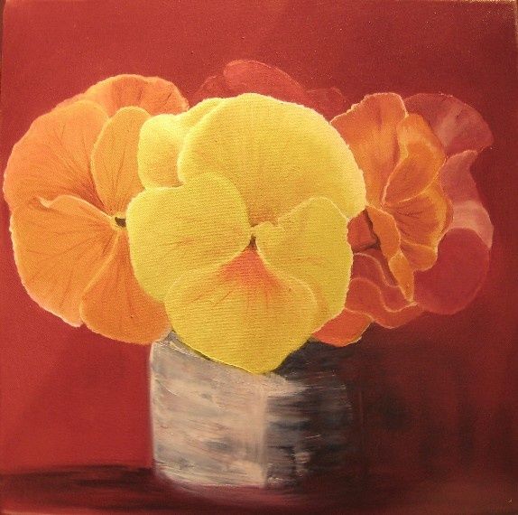 "dominantes rouges/j…" başlıklı Tablo Les Arts Pigmentés tarafından, Orijinal sanat