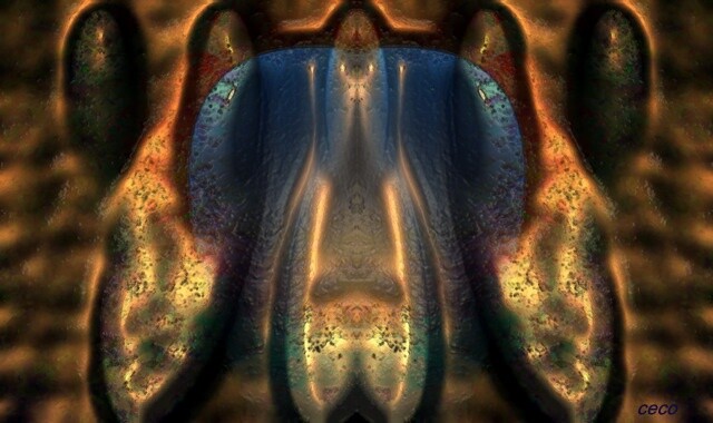 Digitale Kunst getiteld "Tribute to S Dali" door Zvetan Mumdgiev, Origineel Kunstwerk, Digitaal Schilderwerk