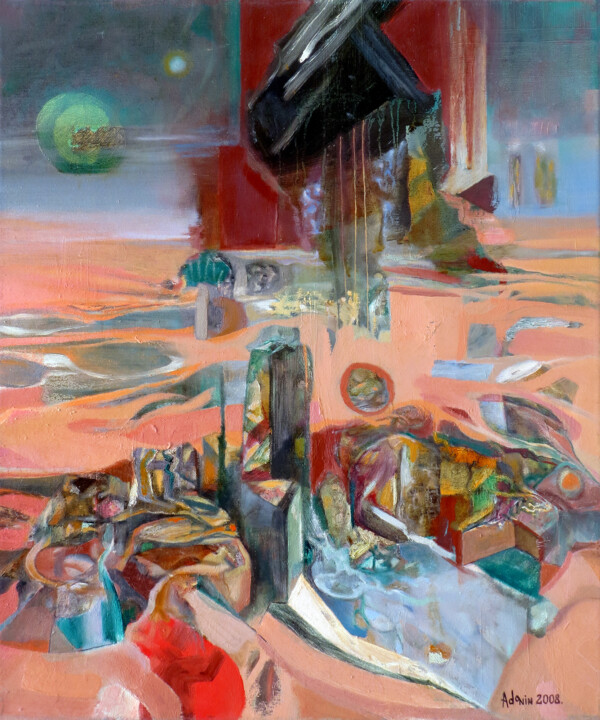 绘画,  23.6x19.7 in 