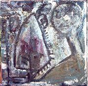 Painting titled "Untitled - 04" by Nick Mancuso, Original Artwork, Oil
