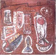 Painting titled "Untitled - 09" by Nick Mancuso, Original Artwork, Oil
