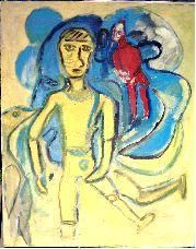 Painting titled "Untitled - 31" by Nick Mancuso, Original Artwork, Oil