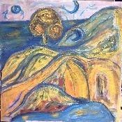Painting titled "Untitled - 42" by Nick Mancuso, Original Artwork, Oil