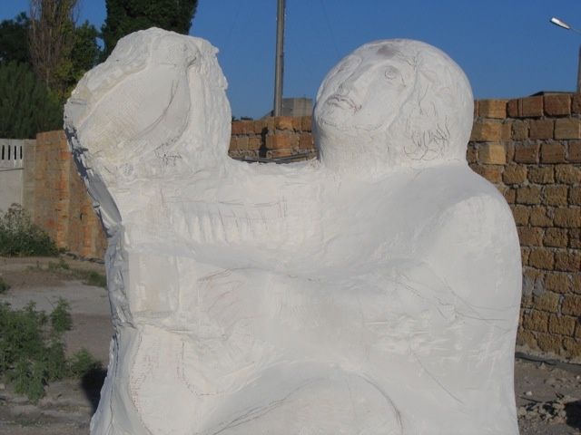 Γλυπτική με τίτλο "" Orthey " in the p…" από Alexey Kriventsov, Αυθεντικά έργα τέχνης, Πέτρα