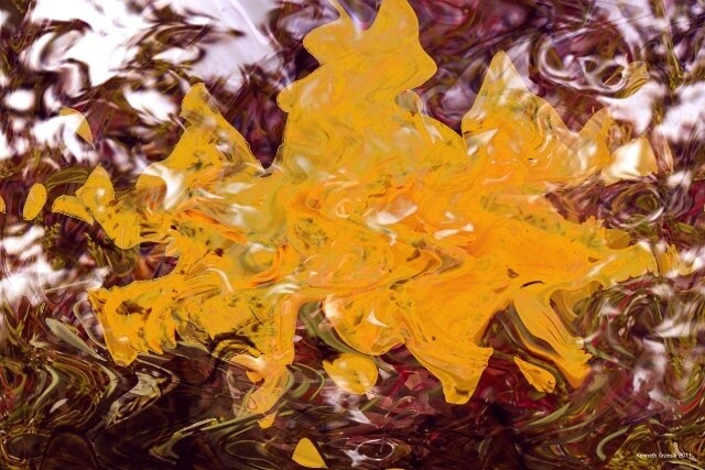 Digital Arts titled "Seduction by Spring…" by Ken Grzesik, Original Artwork, Digital Painting