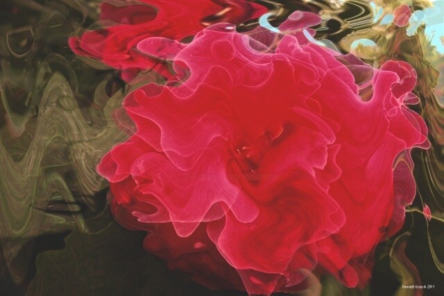 Digital Arts titled "Seduction by Spring…" by Ken Grzesik, Original Artwork, Digital Painting