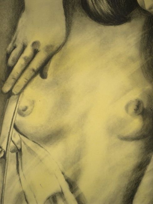 Drawing titled "Scoprirsi Donna" by Flowerangelblue, Original Artwork, Other