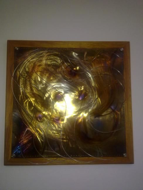 Sculpture titled "GIRL" by Editvarbanova, Original Artwork, Metals