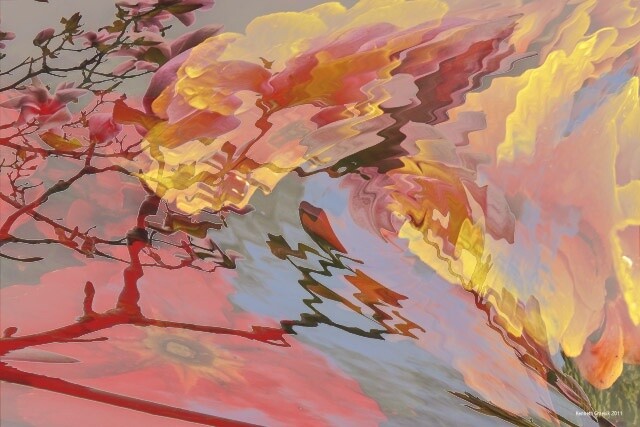 Digital Arts titled "Seduction by Spring…" by Ken Grzesik, Original Artwork, Digital Painting