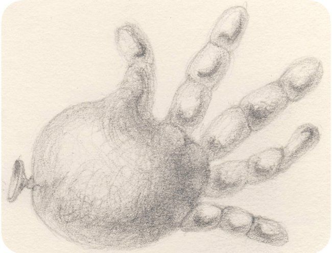 Dessin intitulée "Etude sur MT2" par Sak, Œuvre d'art originale