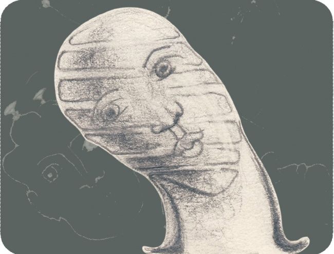 Dessin intitulée "Etude sur Mémoire 2" par Sak, Œuvre d'art originale