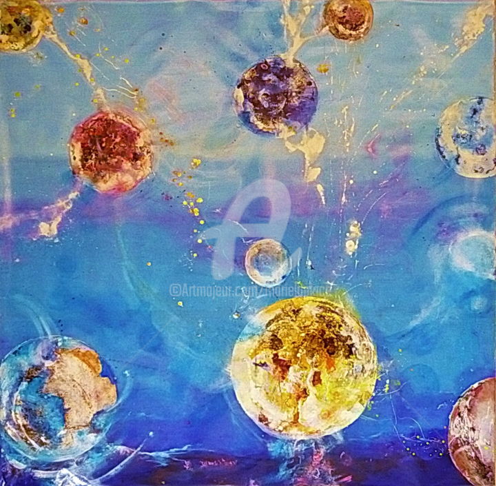 Osmose ..... 绘画, 78.7x78.7 in