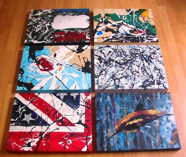 Painting titled "The Stone Roses" by Paul Sabine, Original Artwork