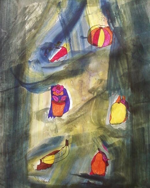 Painting,  24x12 in 