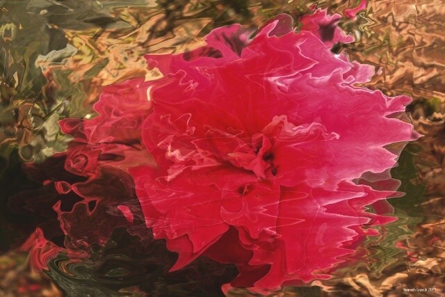 Digital Arts titled "Seduction by Spring…" by Ken Grzesik, Original Artwork, Digital Painting