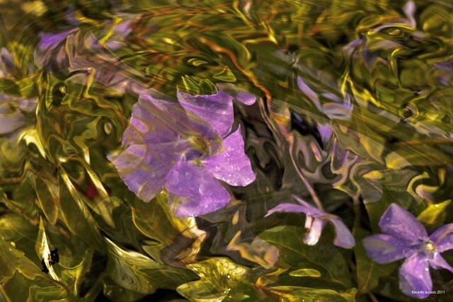 Digital Arts titled "Seduction by Spring…" by Ken Grzesik, Original Artwork, Digital Painting