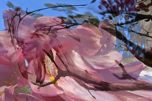 Digital Arts titled "Seduction by Spring…" by Ken Grzesik, Original Artwork, Digital Painting