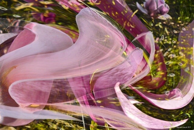Digital Arts titled "Seduction by Spring…" by Ken Grzesik, Original Artwork, Digital Painting