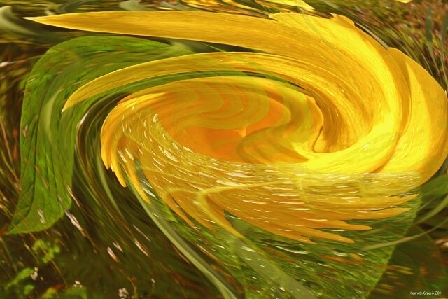 Digital Arts titled "Seduction by Spring…" by Ken Grzesik, Original Artwork, Digital Painting
