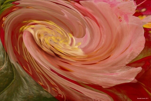 Digital Arts titled "Seduction by Spring…" by Ken Grzesik, Original Artwork, Digital Painting
