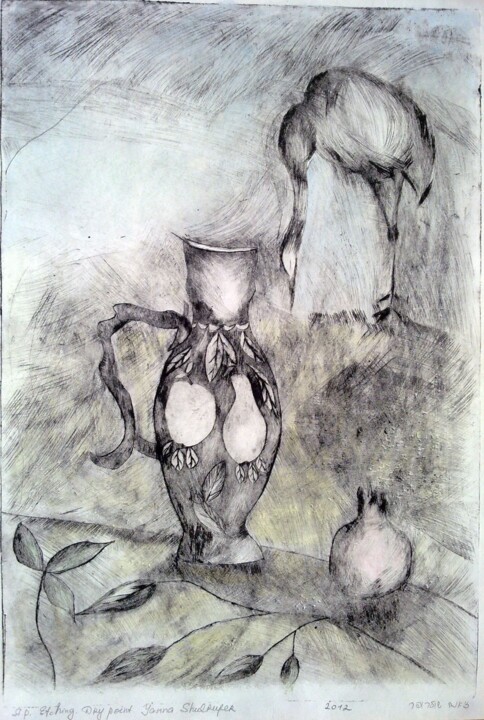 印花与版画,  18.9x13 in 