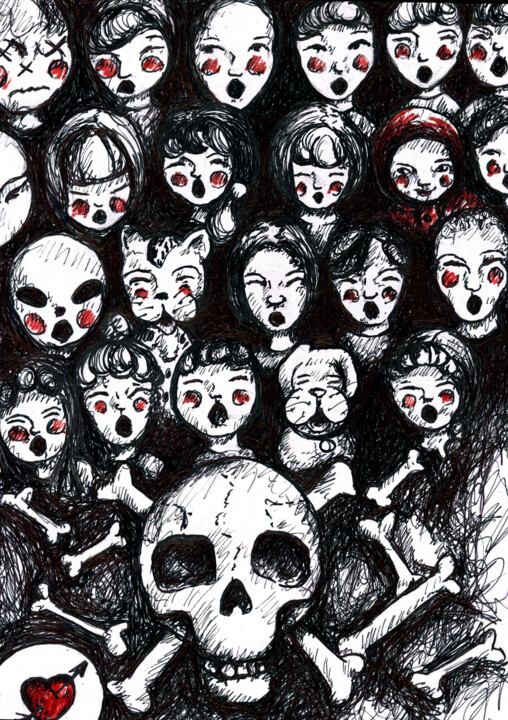 图画,  8.3x5.9 in 
