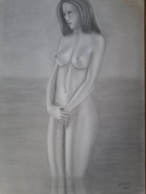 Drawing titled "expectation" by Mischa, Original Artwork, Other