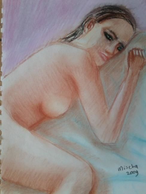 Drawing titled "sadness" by Mischa, Original Artwork, Other
