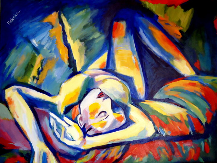 "Distressful" 绘画, 23.6x31.5 in