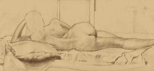 Pintura titulada "Accademia" por Francesco Bortolotti, Obra de arte original, Oleo