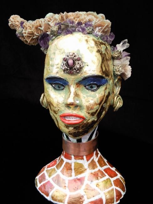 Sculpture intitulée "Tin Hinan 1" par Dan Roller, Œuvre d'art originale