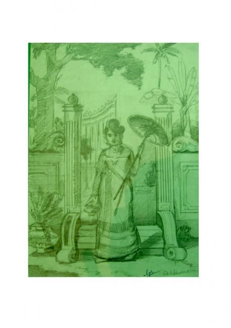 Drawing titled "9.jpg" by Gopakumar Velayudhanpillai, Original Artwork