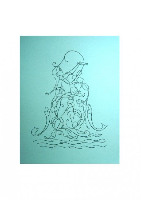 Drawing titled "28.jpg" by Gopakumar Velayudhanpillai, Original Artwork