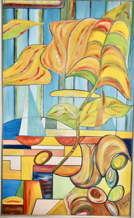Juda 绘画, 39.4x23.6 in